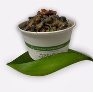 Mushroom Black Bean Basil Salad 16oz (V, No Dairy, No Sugar added, No Gluten) NO SHIPPING - ONLY PICKUP OR DELIVERY